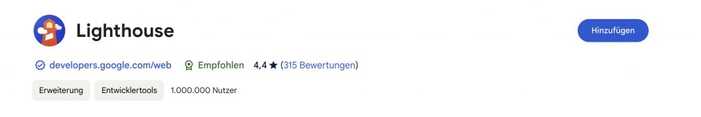 Wie du Lighthouse als Barrierefreiheit Beispiel Check nutzt