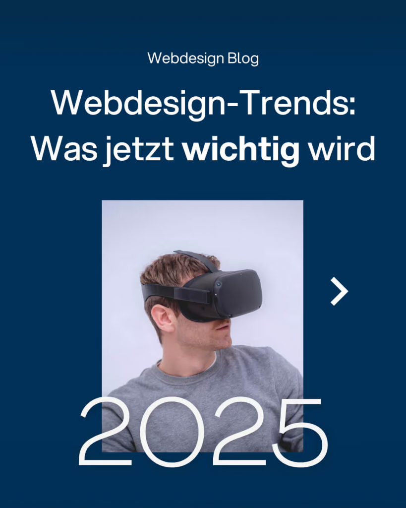 Blogbeitrag: Webdesign Trends 2025