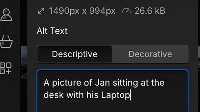 Barrierefreiheit für Websites mit ALT Text ergänzen