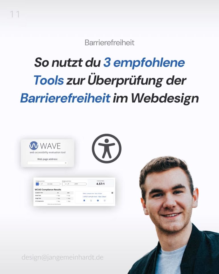 Barrierefreiheit Tools nutzen: Blogbeitrag mit Jan Gemeinhardt