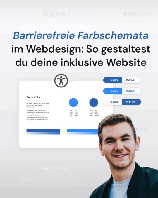 Blogbeitrag Barrierefreie Farben